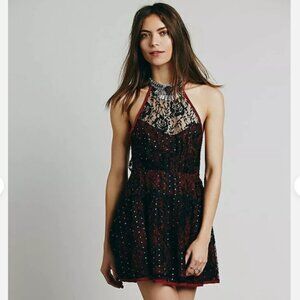 Elegant Black Lace Dress